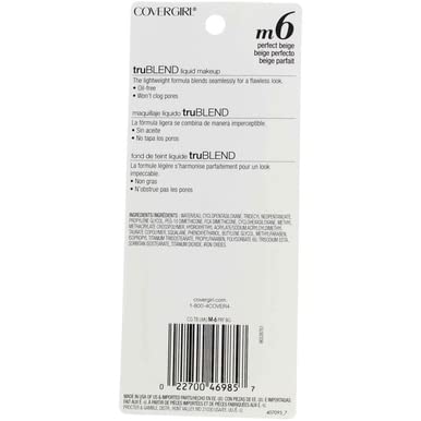 Covergirl Trublend Liquid Makeup, Perfect Beige, 5 Ounce-VeraVaultWomen