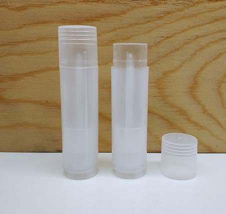 12 Pieces Clear Plastic Empty Lip Balm Tubes Containers DIY Lip Balm Lip Gloss Tube Pipe Bottle-VeraVaultWomen