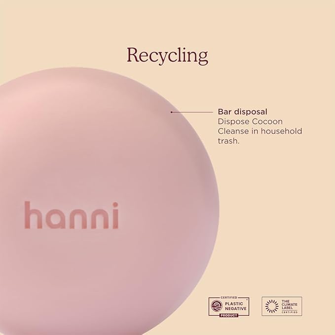 HANNI Cocoon Cleanse Serum with Shea Butter, Soap-Free Body Wash and Shaving Cream Replacement, Hydrating Cleanser with Eucalyptus, 3.7 oz-VeraVaultWomen