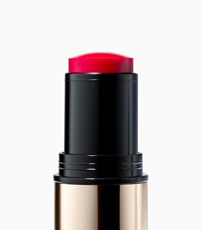 MAKE Beauty Heat Stroke Cream Blush Stick for Cheeks with Natural Hydrating Dewy Finish. Creamy Gel Blush Balm - Shade Inflamed, Coral Orange Cheek Tint-VeraVaultWomen