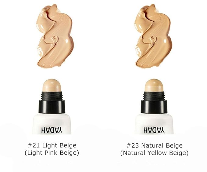 YADAH Silky Fit Concealer BB Cream (23 Natural Beige, 1.18fl oz) - 2-in-1 Korean Makeup for Flawless Skin, Tinted Moisturizer for Blemish Cover. Long-Lasting, All-Day Wear.-VeraVaultWomen