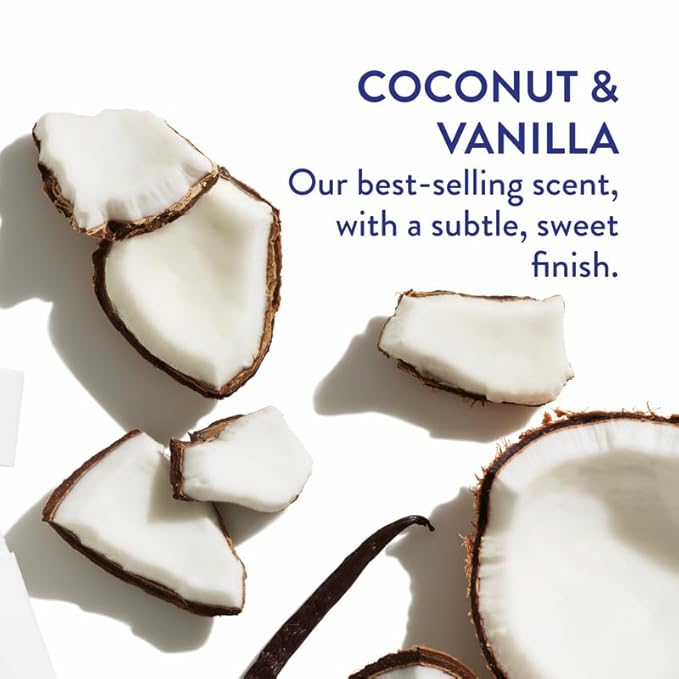 Native Body Wash Contains Naturally Derived Ingredients | For Women & Men, Sulfate, Paraben, & Dye Free Leaving Skin Soft and Hydrated | Coconut & Vanilla 18 oz - 2 Pk-VeraVaultWomen