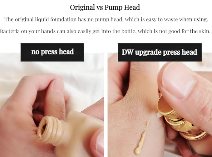 2Pack Foundation Pump Compatible with Estee Lauder Double Wear Foundation(Upgrade)-VeraVaultWomen