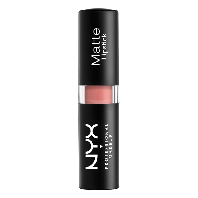 NYX PROFESSIONAL MAKEUP Matte Lipstick - Euro Trash (Dark Pink Brown)