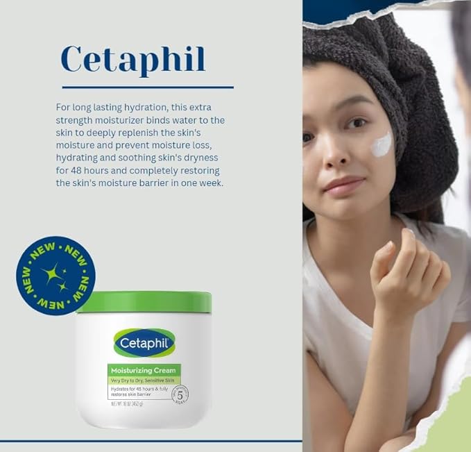 'Cetaphil' Hydrating Moisturizing Cream | The 'Ordinary' Hyaluronic Acid 1 oz. | Cleansing Gel 4 oz.-VeraVaultWomen
