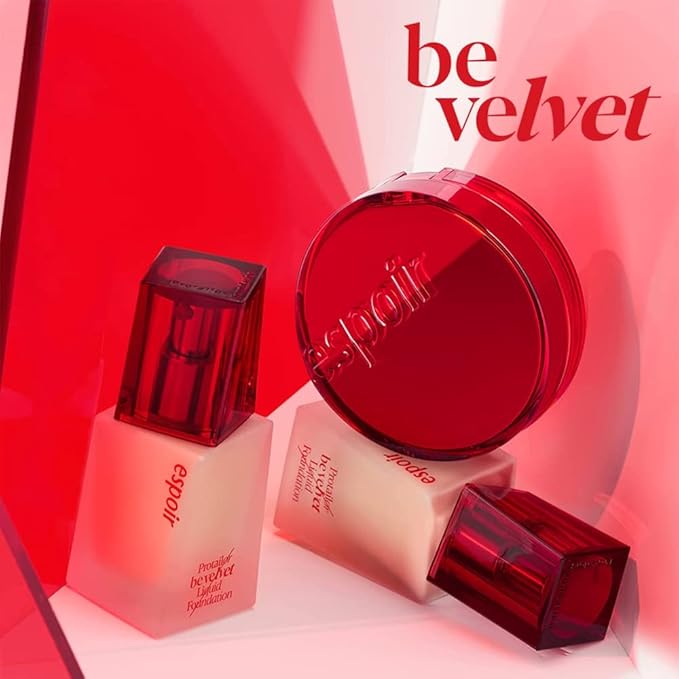 Espoir Pro Tailor Foundation Be Velvet SPF22 PA++ #5 Beige 1.01 fl oz | Powerful Lastingness Cover | Thin Coverage Improving Skin Texture | Velvety Formula without any Dry Feeling | Korean Makeup-VeraVaultWomen