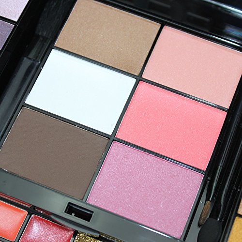 Makeup Kit for Women Full Kit Eyeshadow Facial Blusher Eyebrow Powder Face Concealer Powder Eyeliner Pencil Ultimate Color Combination 74 Colors Makeup Set Combination Palette-VeraVaultWomen