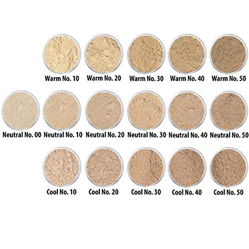 "Lauren Brooke Cosmetiques Natural Makeup Powder Foundation (6 Gram, Neutral No. 10)"-VeraVaultWomen