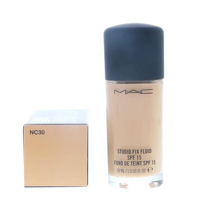 Mac Studio Fix Fluid Foundation NC30 SPF15-VeraVaultWomen