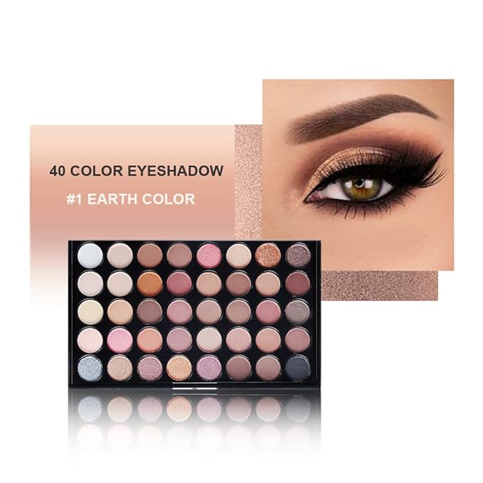 Makeup Kit For Wonmen Full Kit Eyeshadow Eyeliner lipgloss, Lipstick Makeup brushes Mascara Eyebrow pencil Concealer Face Powder Primer make up Set For Girls Beginners-VeraVaultWomen