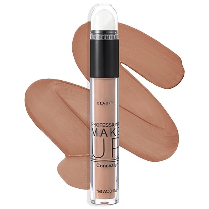 1 Pack Liquid Foundation Cream for Face Makeup,Durable Full Coverage Matte Concealer Make Up,Oil Control & Waterproof Base Primer -0.35 Fl.Oz (04#)-VeraVaultWomen