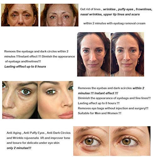 Magic Eye Cream, Instantly Remove Under Eye Bags Wrinkles Puffiness Dark Circles and Fine Lines, Anti Aging Eye Cream for Men Women-VeraVaultWomen