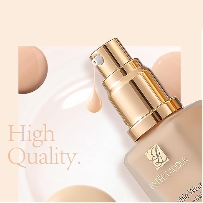 Chris.W 2Pack Foundation Pump for Estee Lauder Double Wear Foundation(Gold)-VeraVaultWomen