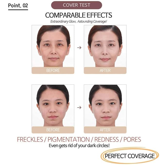 Miba SEASON 2 Full Coverage Big Cushion Foundation SPF50+ PA++++ Refill (23)-VeraVaultWomen
