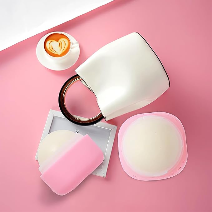 0.25 oz(7g) Empty Lip Balm Square Containers Tubes Lipstick 12 Pieces for Make Natural Lip Balm Lip Care - DIY & BPA FREE (Pink)-VeraVaultWomen