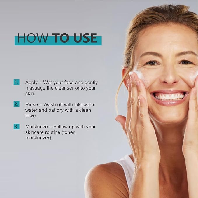 SUN COAST SCIENCES - Hydrate + Restore Total Face Cleanser, Vitamina B, Hydrating Facial Cleanser With Niacinamide for All Skin Types - 4 fl oz-VeraVaultWomen