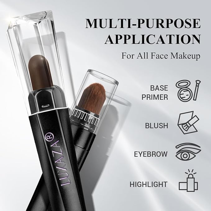 10PCS Eyeshadow Stick,Shimmer And Matte Brown Metallic Cream Eyeshadow Pencil Crayon with Smudge-proof & Waterproof,Eye Brightener Stick-VeraVaultWomen