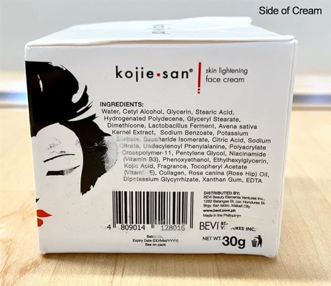 Kojie San Skin and Body Soap 2 Piece Set – Original Kojic Acid, Dark Spot Remover Soap Bar with Coconut & Tea Tree Oil – 65g x 2 Bars & 30g Face Cream-VeraVaultWomen