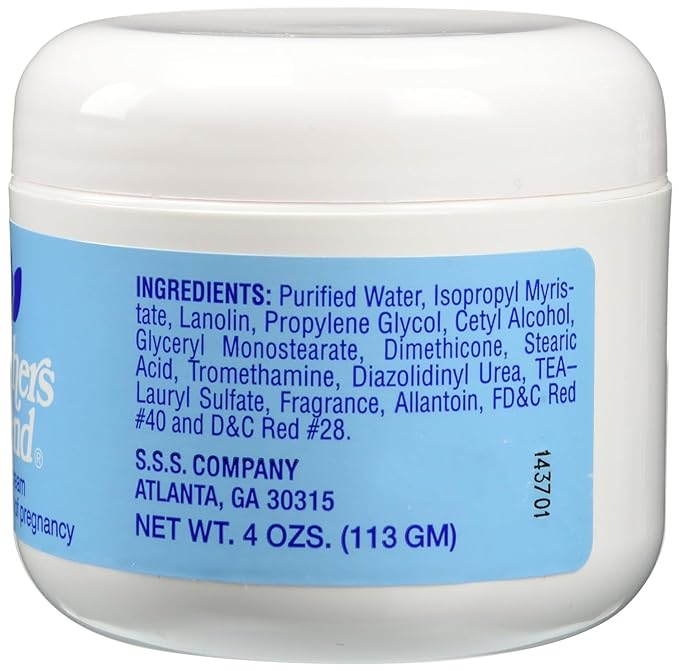 1 Pack of Mothers Friend Body and Skin Cream, for Stretched Tight and Dry Skin of Pregnancy-VeraVaultWomen