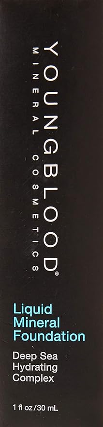 Youngblood Liquid Mineral Foundation, Pebble, 17 Shades, Vegan, Cruelty Free, Gluten-Free-VeraVaultWomen