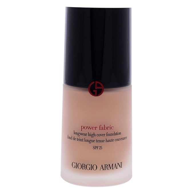 GIORGIO ARMANI Power Fabric Longwear High Cover Foundation SPF 25, # 5 Light, Neutral, 30 ml-VeraVaultWomen