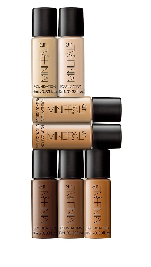 Mineral Air Four-in-One Foundation for Mineral Air Mist Device—Color, 10 ml, Travel Size - Light-VeraVaultWomen