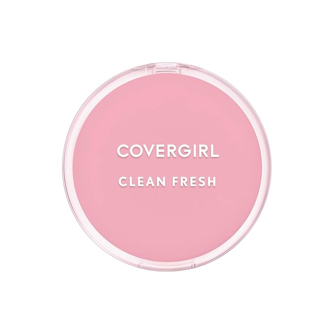 COVERGIRL Clean Fresh Pressed Powder, Porcelain, 0.35 oz-VeraVaultWomen