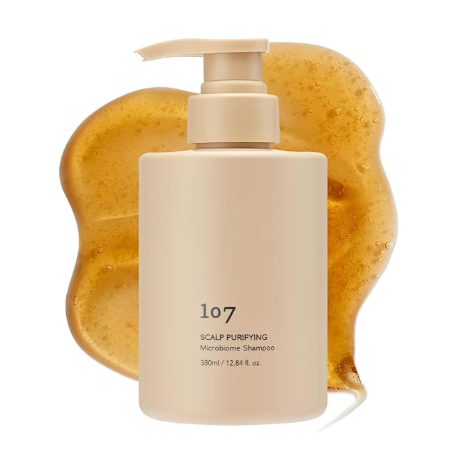 107 Clarifying Shampoo - Purifying Shampoo for Build Up, Dirt, Oil, Itchy, Dry Scalp – Fermented Vinegar & Ginseng for Refreshed & Revitalized Scalp - Paraben, Phthalate and Sulfate Free (16.9 oz)-VeraVaultWomen