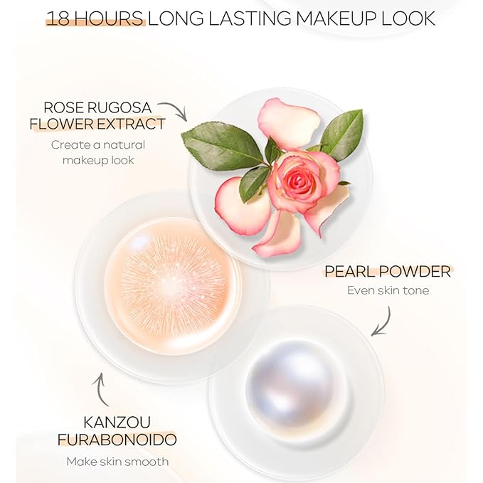 KWOLYKIM 2PCS Hydrating Makeup BB Cream, Tinted Moisturizer Face Makeup BB Cream Foundation Waterproof Concealer Brighten Color Correcting Cream Nude Makeup Long Lasting for All Skin(Deep)-VeraVaultWomen