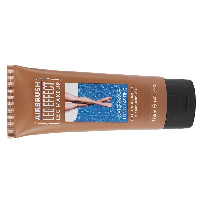 118ml Leg Makeup Lotion, Leg Body Makeup, Airbrush Legs, Body Makeup Waterproof Long Lasting Full Coverage Lightweight Leg Body Cosmetic for Wedding (3#)-VeraVaultWomen