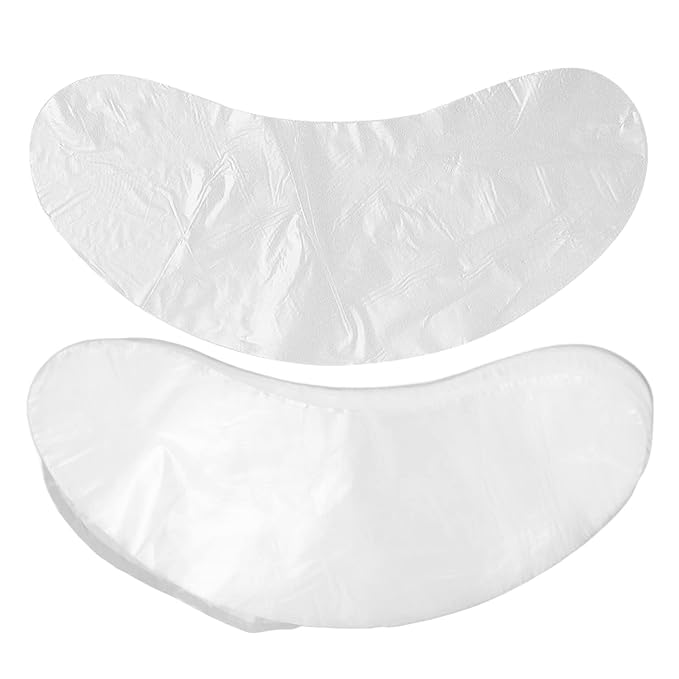 100pcs Under Eye Patches, Disposable DIY Eye Paper, Disposable Eye Skin Care Pads Promote Absorption Water Locking Beauty Salon Eye Sheet for Moisturizing Beauty Makeup Tools-VeraVaultWomen