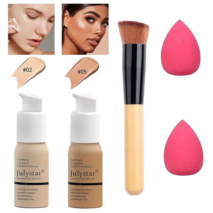 Makeup Kit for Women Full Kit, All in One Makeup Gift Set, Make up Kits for Beginners and Professionals - Eyeshadow Palette, Liquid Lipstick, Mascara, Blush, Eyeliner, Foundation, Brush-VeraVaultWomen
