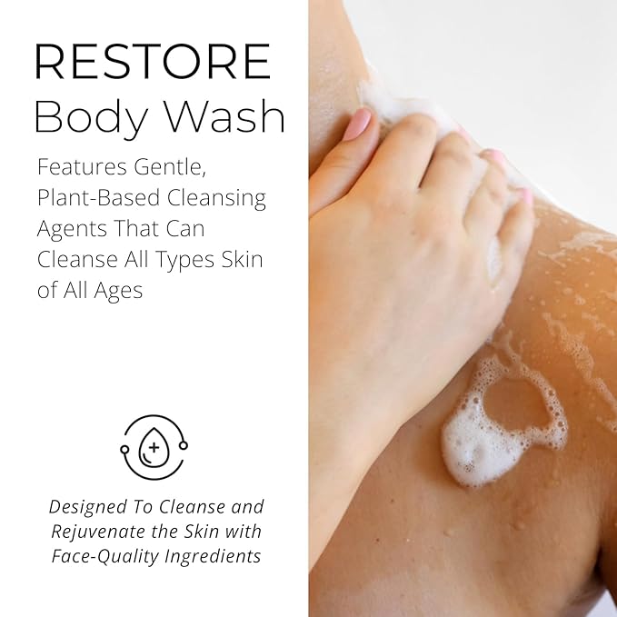 Doctor Rogers Hydrating Body Wash, Moisturizing Shower Cleanser, Dermatologist-Created Bath Soap For Women & Men, Cleanses & Repairs the Skin Barrier, Paraben & Sulfate-Free, 236 ml / 8 fl oz-VeraVaultWomen