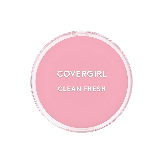 COVERGIRL Clean Fresh Pressed Powder, Tan, 0.35 Oz-VeraVaultWomen
