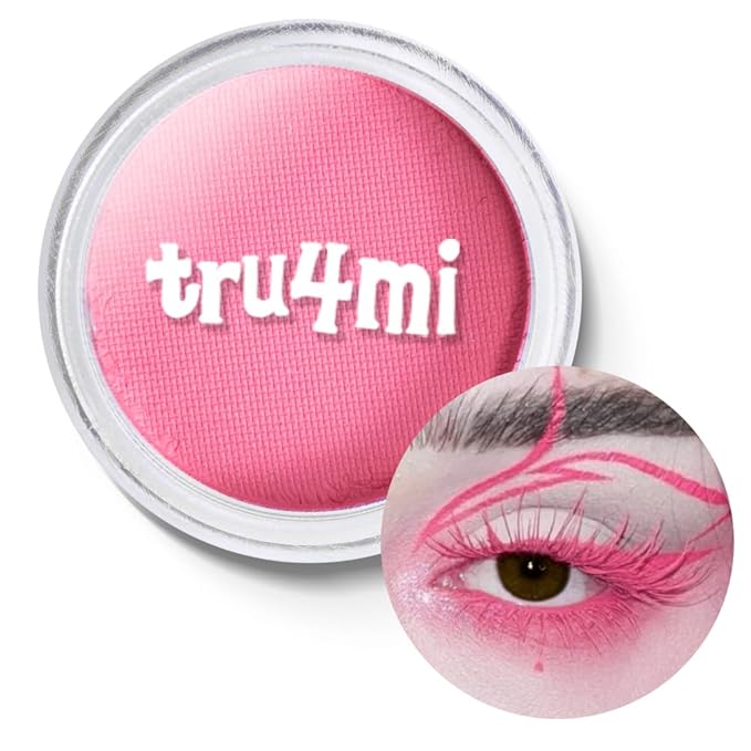 '-Water Activated Eyeliner -Wet Liner Makeup - Smudge Proof Face Body Paint Long Lasting Formula- “TruCupid” Pink -10g/container