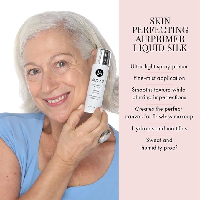 MagicMinerals LiquidSilk Air Primer by Jerome Alexander, Spray Formula Smoothes Skin & Minimizes Appearance of Pores for Flawless Makeup Application-VeraVaultWomen
