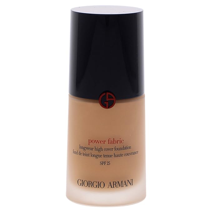 Giorgio Armani Power Fabric Longwear High Cover Foundation SPF 25 - 5.75 Women Foundation 1 oz-VeraVaultWomen