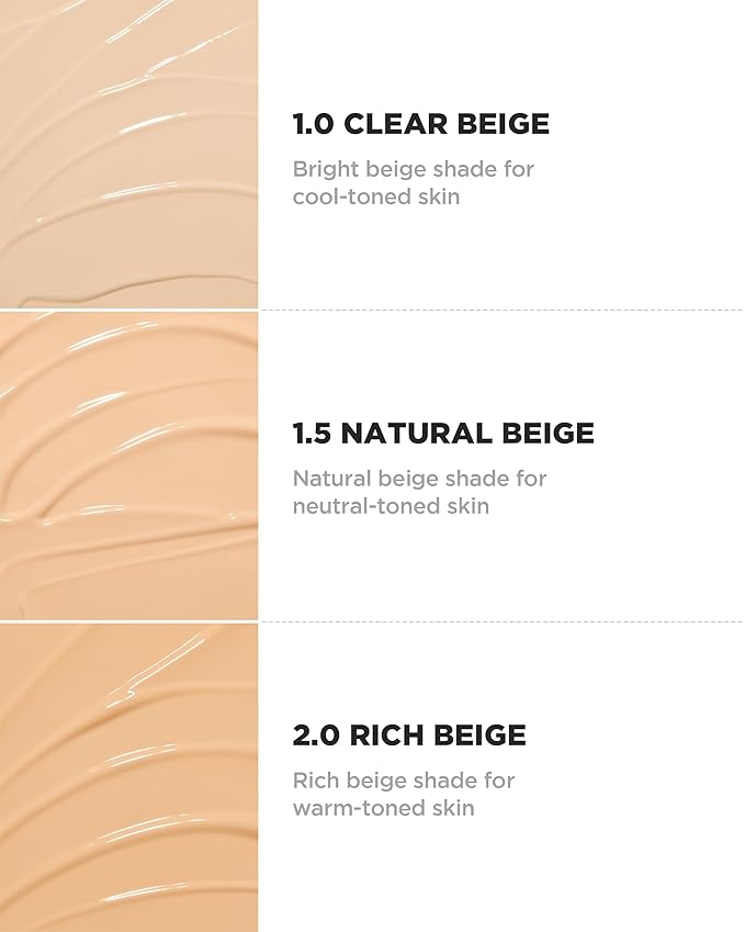 THESAEM Cover Perfection Concealer Foundation - 24H Coverage, Light Liquid Texture - Ideal for Oily, Combination Skin, Provides Semi-Matte, Smooth Finish, 1.01 fl.oz. (1.5 Natural Beige)-VeraVaultWomen