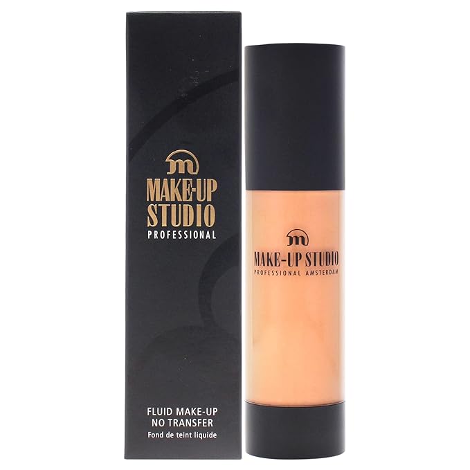 Professional Amsterdam Fluid Foundation No Transfer - Creates A Soft-Focus, Velvety Natural Finish - Delivers Long-Wearing Light To Medium Coverage - Wa4 Light Olive Beige - 1.18 Oz-VeraVaultWomen