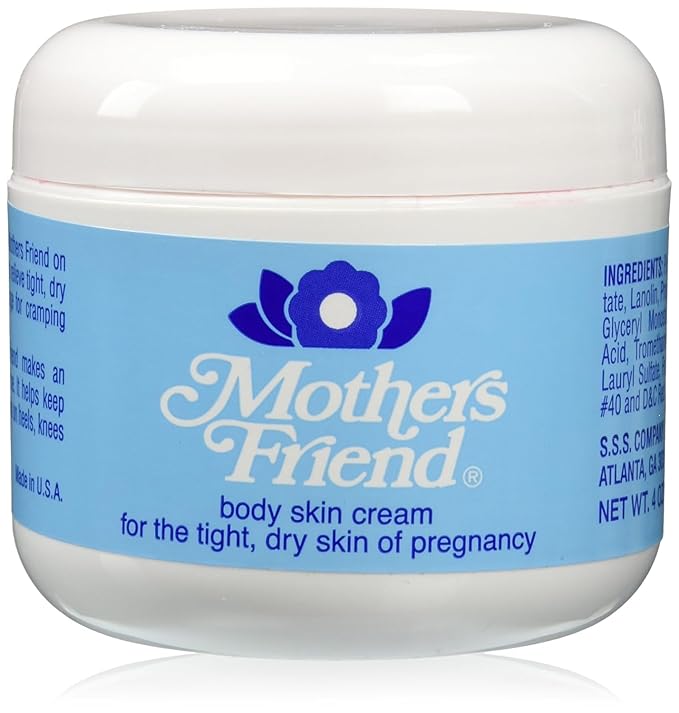 1 Pack of Mothers Friend Body and Skin Cream, for Stretched Tight and Dry Skin of Pregnancy-VeraVaultWomen