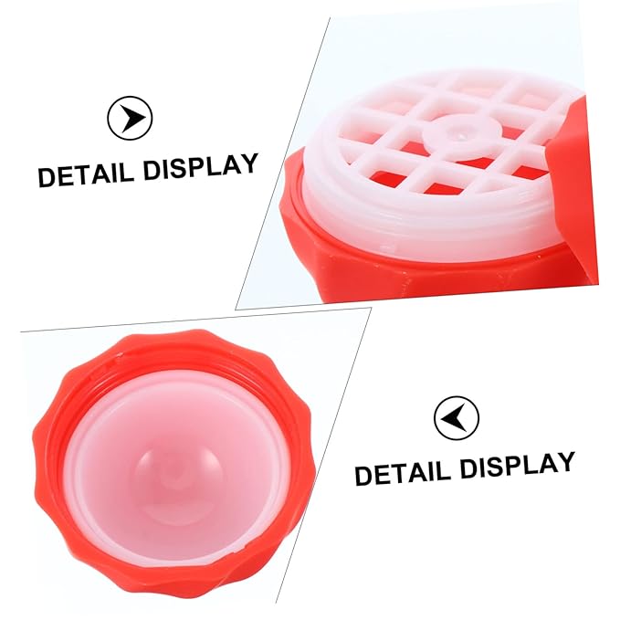 10pcs Box Spherical Lipstick Case Bulk Lip Balm Lipgloss Lip Gloss Round Ball Containers Lip Balm Containers Lip Balm Sphere Container Empty Lip Balm Sphere Lip Balm Bottles Red-VeraVaultWomen