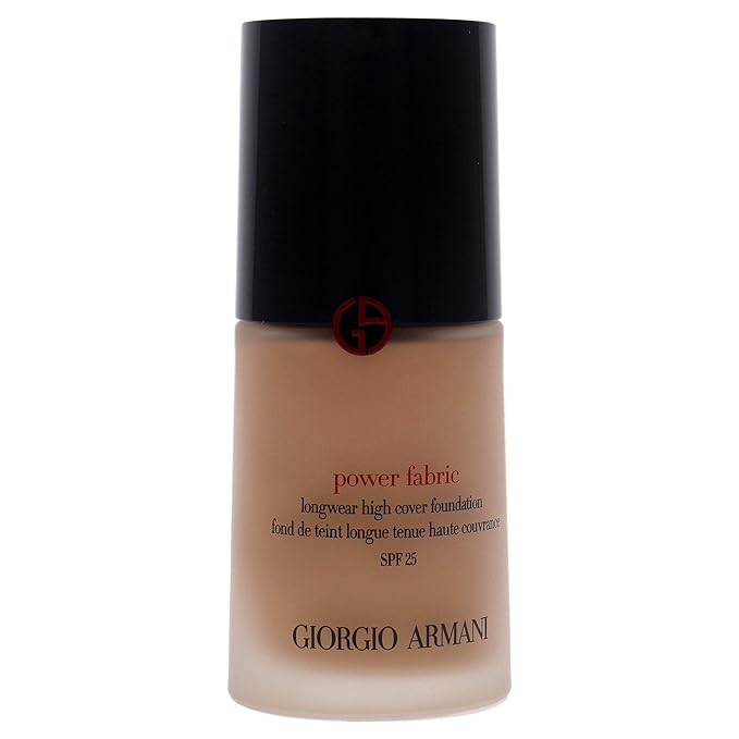 Giorgio Armani Power Fabric Longwear High Cover Foundation SPF 25 - 4.75 Women Foundation 1 oz-VeraVaultWomen