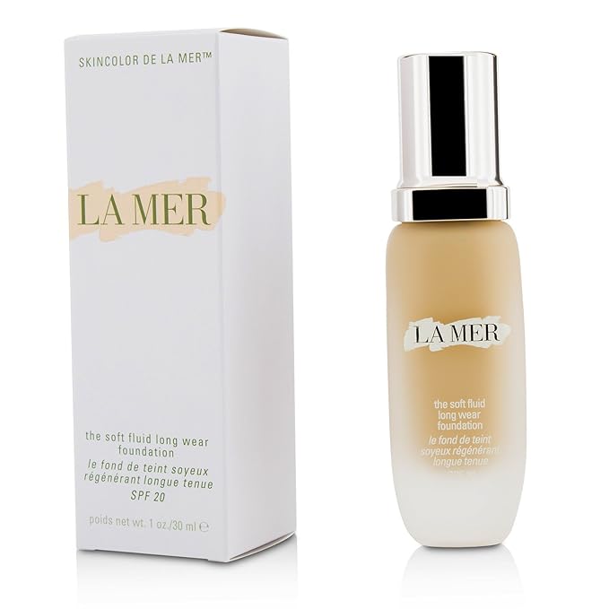 La Mer The Soft Fluid Long Wear Spf 20 Foundation for Women, 13 Linen, 1 Ounce-VeraVaultWomen