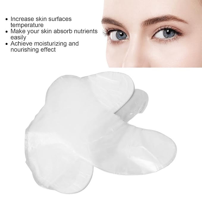 100 Pcs DIY Disposable Eye Pad Patch Dark Circles Under Eye Patches Promote Water Absorption Blocking Disposable Eye Skin Care Pads Skin Treatment For Wrinkles Eye Mask Pads For Dark Circles-VeraVaultWomen