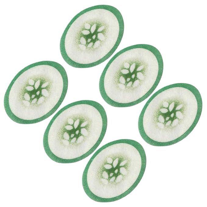 100pcs Under Eye Pads Disposable Cucumber Print Non-Woven Eye Patches Eyelash Pad DIY Eye Care Tool for Home Travel and Salon-VeraVaultWomen