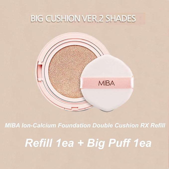 Miba SEASON 2 Full Coverage Big Cushion Foundation SPF50+ PA++++ Refill (23)-VeraVaultWomen