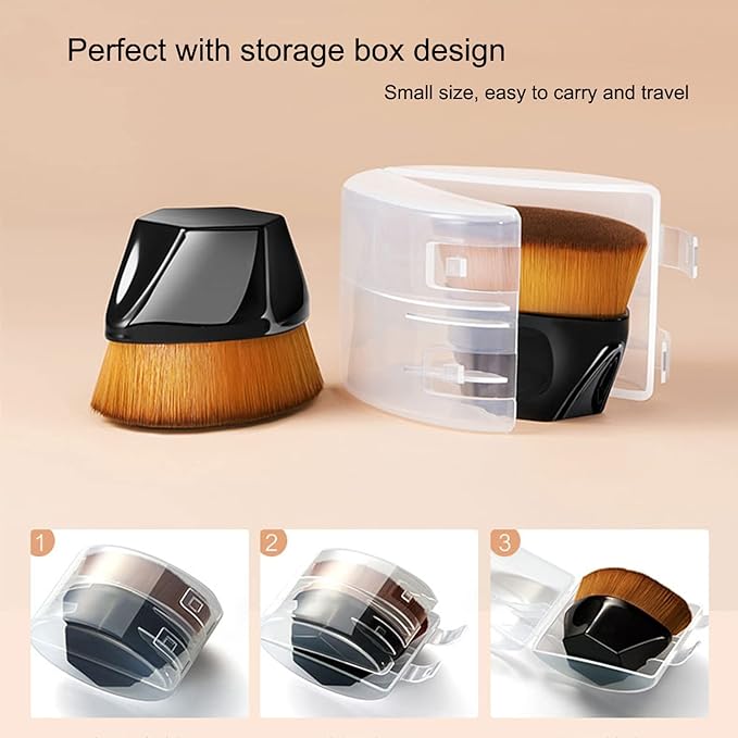 PHOERA Foundation Full Coverage Makeup, Mushroom Head Air Cushion CC Cream Natural Foundation Set,PHOERA Concealer, PHOERA Primer, PHOERA Powder, Foundation Brushes (104 Buff Beige+ 04 Buff Beige CC)-VeraVaultWomen