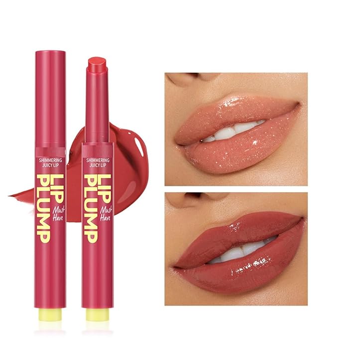 MAEPEOR Hydrating Lip Plumper 12 Colors Moisturizing Shiny Juicy Lip Balm Long Lasting Nourishing Lip Pluming Balm(Color 11)-VeraVaultWomen