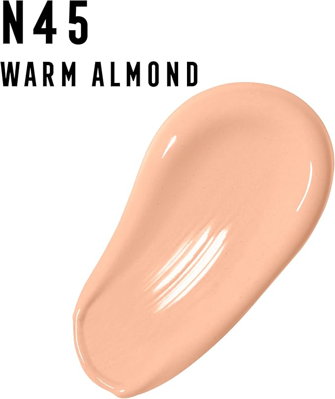 Max Factor Facefinity All Day Flawless 3 In 1 Foundation SPF 20, No. 45 Warm Almond-VeraVaultWomen
