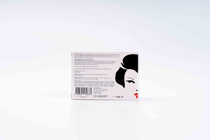 Kojie San Face & Body Skin Brightening Shower 9pc Set - the Original Kojic Acid Soap that Helps Reduce Dark Spots 6 x 135g Bars, Soap Dish and Facial Cleansing Brush…-VeraVaultWomen